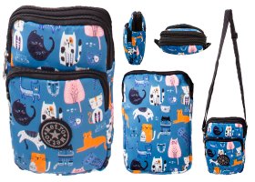 LL-167 KITTY SMALL UNISEX POLYESTER SHOULDER BAG