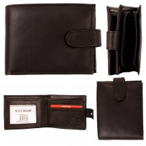 44 BLACK MF RFID LEATHER WALLET