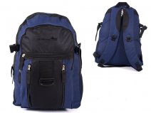 JBBP218 NAVY BORDERLINE BACKPACK SIDE CLIPS