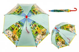 GMR00059AA01COZZ COCOMELON GREEN AND RED KIDS UMBRELLA
