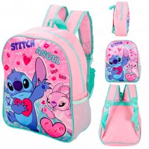 1000E29-3250N PINK LIO & STITCH KIDS DELUXE BACKPACK