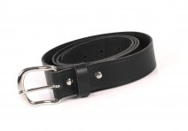 1.25'' ENGLISH LEATHER BELT BLACK XXXXL