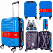 T-HC-US-1832 LIGHT BLUE UNDERSEAT CABIN-SIZE EASYJET SUITCASE