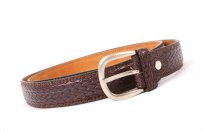 2700 BROWN 1" BELT WITH SNACK GRAIN MEDIUM ( 32"-36" )