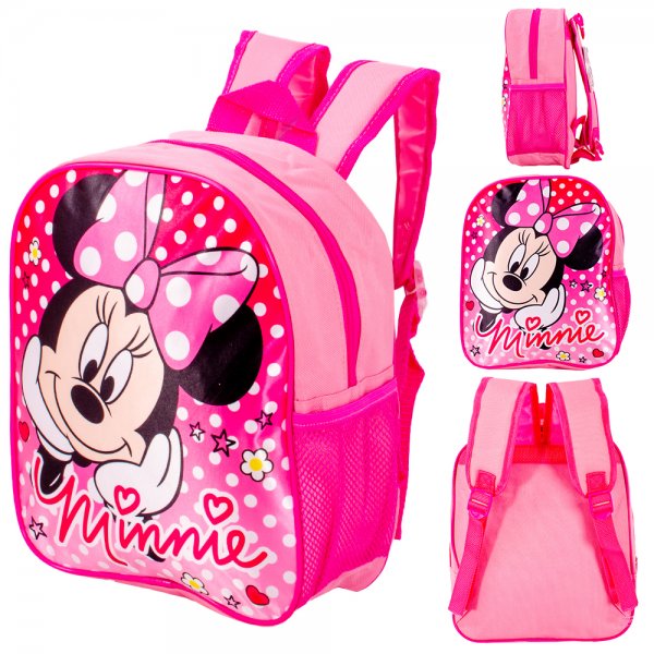 1000E29-1660N PINK MINNIE PREMIUM STANDARD KIDS BACKPACK