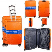 T-HC-29 ORANGE SET OF 3 TRAVEL TROLLEY SUITCASE