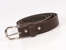 1" ENGLISH LEATHER BELT BROWN XXXXXL