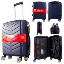 T-HC-US-1826 NAVY EASYJET TRAVEL CABIN TROLLEY SUITCASE