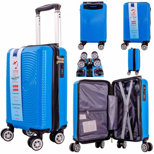 T-HC-US-1630 LIGHT BLUE 15.7'' UNDER-SEAT RYAN AIR TROLLEY