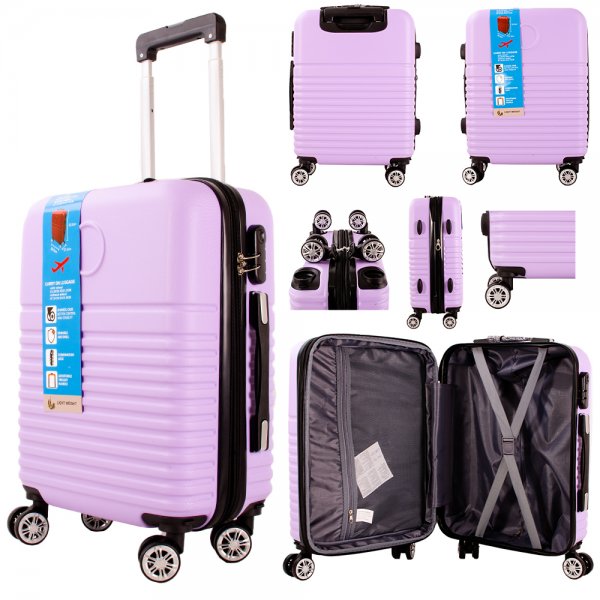 CABIN 03 PURPLE 20'' CABIN-SIZE TRAVEL TROLLEY SUITCASE