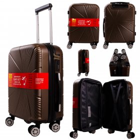 T-HC-US-1829 COFFEE CABIN-SIZE EASYJET TRAVEL TROLLEY SUITCASE