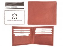 1061 RFID TAN LONDON LEATHER WALLET