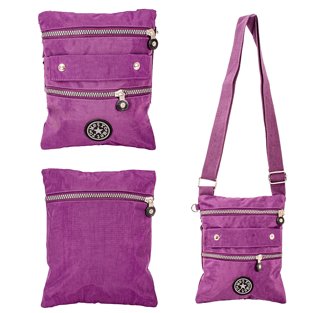Marc Jacobs Marc Jacobs Women's Purple Leather Shoulder Bag - Stylemyle