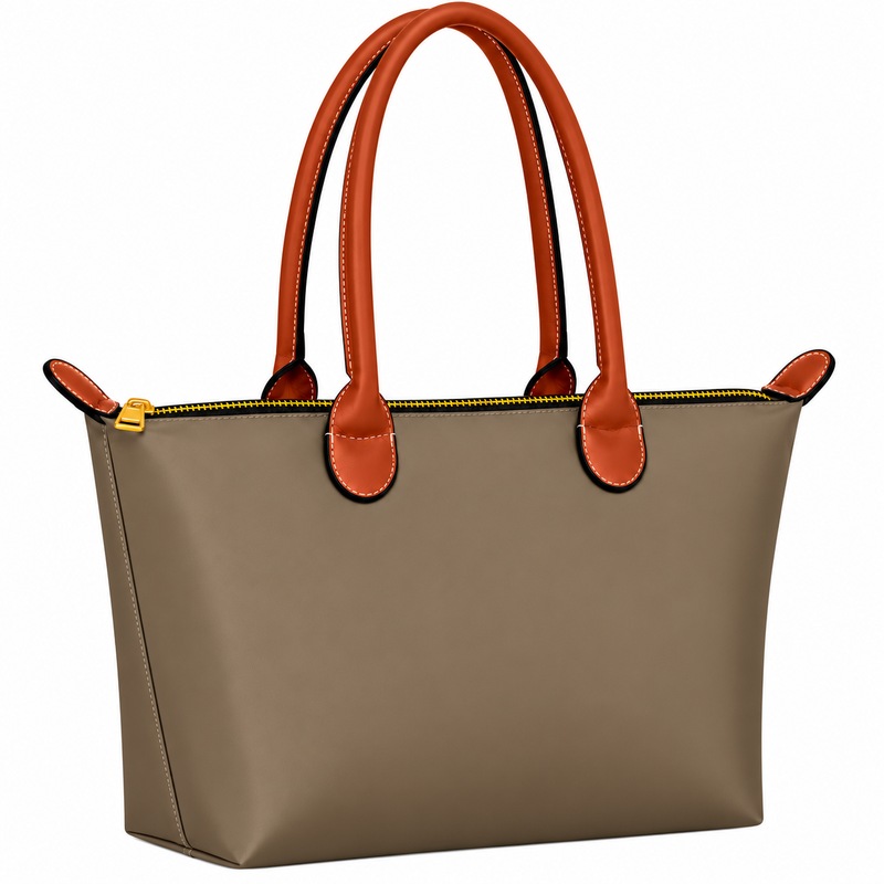 JBFB501- Classic Ladies Brown Shoulder Tote Handbag (image for) JBFB501- Classic Ladies Brown Shoulder Tote Handbag