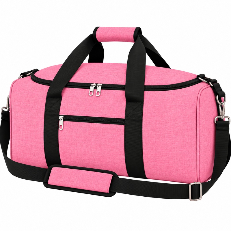 TB-TW-65 Pink HOLDALL BAG (image for) TB-TW-65 Pink HOLDALL BAG