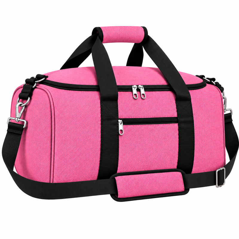 TB-TR-65 Pink Holdall Travelling Bag (image for) TB-TR-65 Pink Holdall Travelling Bag