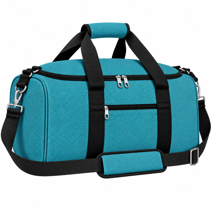 TB-TR-65 Turquoise Holdall Travelling Bag (image for) TB-TR-65 Turquoise Holdall Travelling Bag